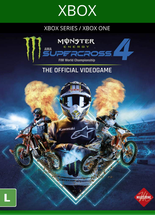 Monster Energy Supercross  The Official Videogame 4  Xbox Series/One Digital