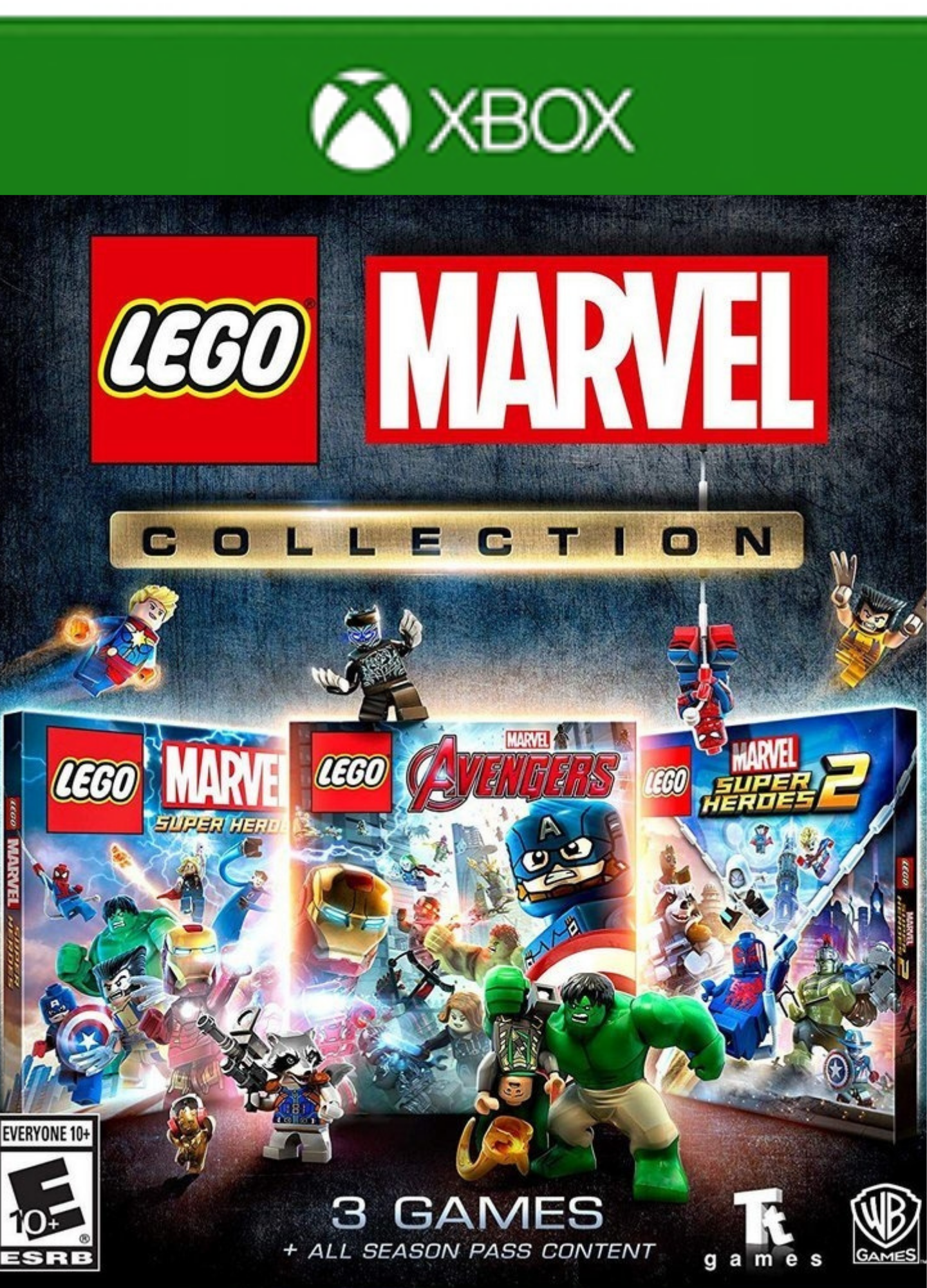COLEÇÃO LEGO MARVEL SUPER HEROES XBOX SERIES/ONE DIGITAL