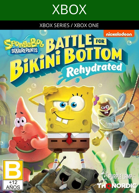 Bob Esponja Calça Quadrada: Battle For Bikini Bottom Xbox Series/One Digital